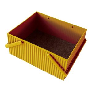 Hachiman Omnioffre Opbergmand L – Mustard Yellow